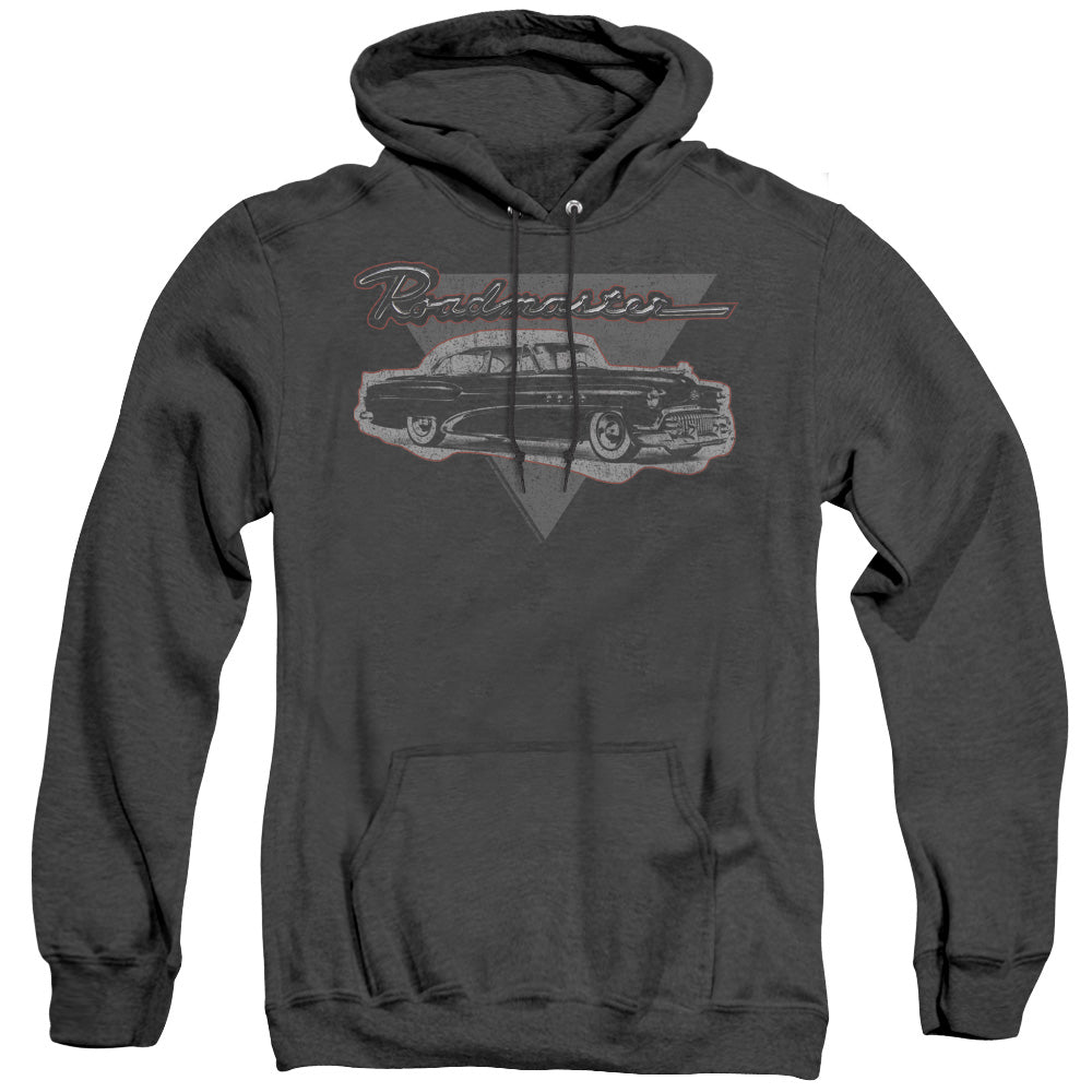 BUICK/1952 ROADMASTER - ADULT HEATHER HOODIE - BLACK