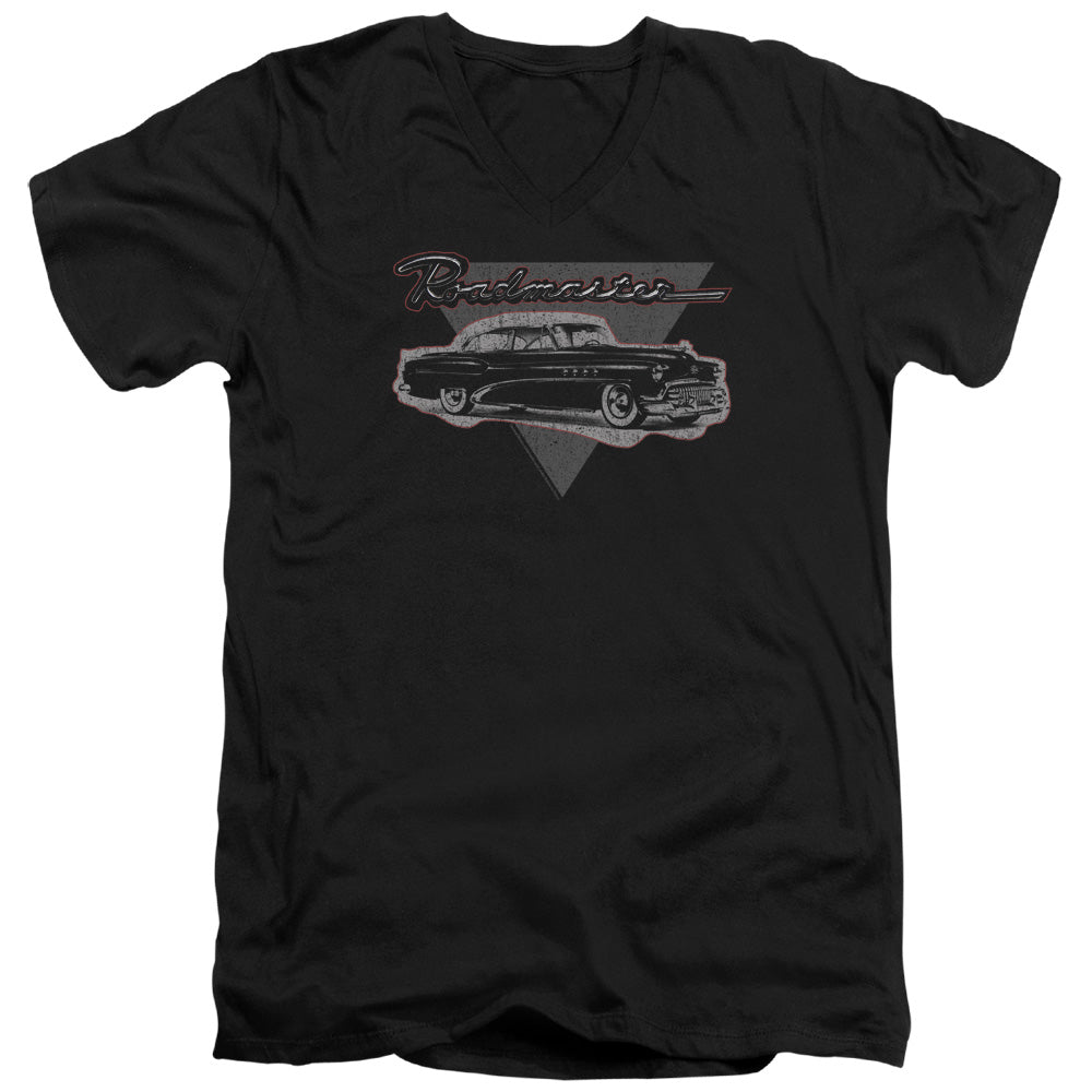 BUICK/1952 ROADMASTER - S/S ADULT V-NECK 30/1 - BLACK