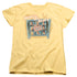 BRADY BUNCH/HERES THE STORY - S/S WOMENS TEE - BANANA