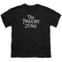 TWILIGHT ZONE/LOGO - S/S YOUTH 18/1 - BLACK