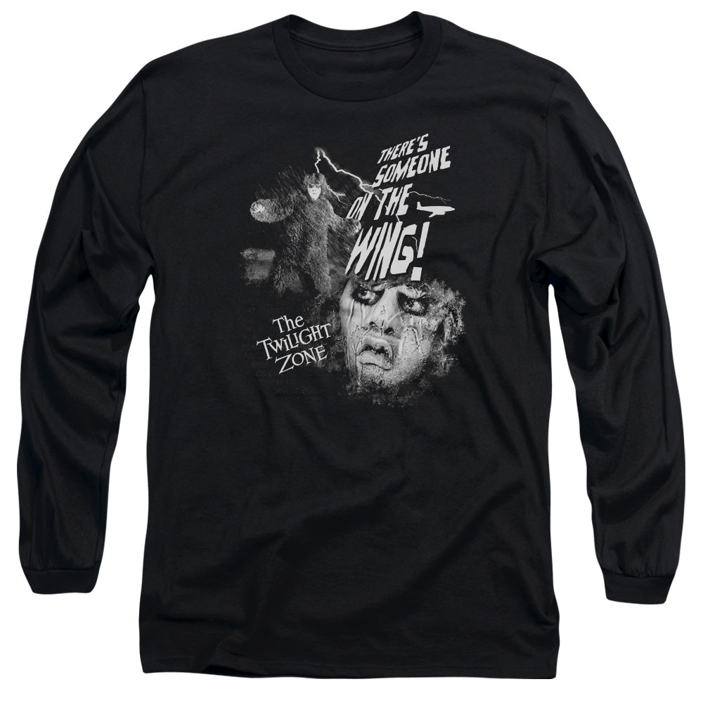 TWILIGHT ZONE/SOMEONE ON THE WING - L/S ADULT 18/1 - BLACK