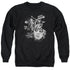 TWILIGHT ZONE/SOMEONE ON THE WING - ADULT CREWNECK SWEATSHIRT - BLACK