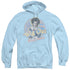 BRADY BUNCH/WIG OUT - ADULT PULLOVER HOODIE - LIGHT BLUE
