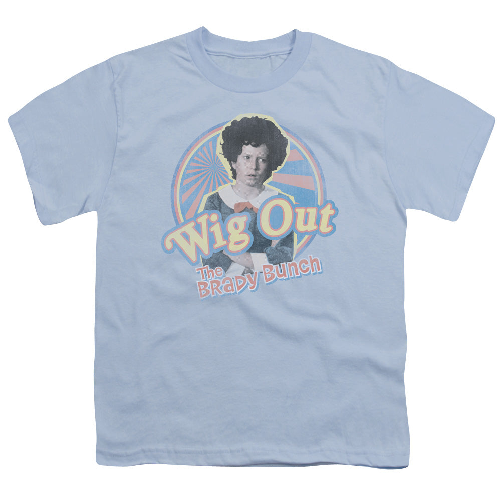 BRADY BUNCH/WIG OUT - S/S YOUTH 18/1 - LIGHT BLUE