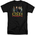 CSI MIAMI/THE CAST IN BLACK - S/S ADULT TALL 18/1 - BLACK
