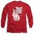 FRASIER/EDDIE - L/S ADULT 18/1 - RED