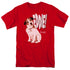 FRASIER/EDDIE - S/S ADULT 18/1 - RED