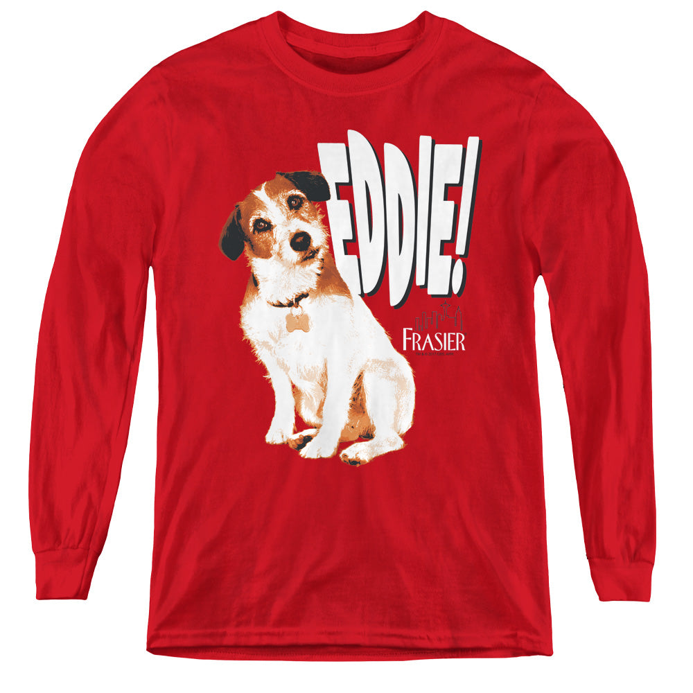 FRASIER/EDDIE - YOUTH LONG SLEEVE TEE - RED