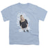 MEDIUM/GO FIGURE - S/S YOUTH 18/1 - LIGHT BLUE
