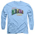 CSI MIAMI/GREETING FROM MIAMI - L/S ADULT 18/1 - CAROLINA BLUE