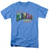 CSI MIAMI/GREETING FROM MIAMI - S/S ADULT 18/1 - CAROLINA BLUE