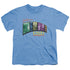 CSI MIAMI/GREETING FROM MIAMI - S/S YOUTH 18/1 - CAROLINA BLUE