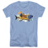 SURVIVOR/READY GO - S/S WOMENS TEE - CAROLINA BLUE