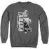 LITTLE RASCALS/AMAZING PETEY - ADULT CREWNECK SWEATSHIRT - CHARCOAL