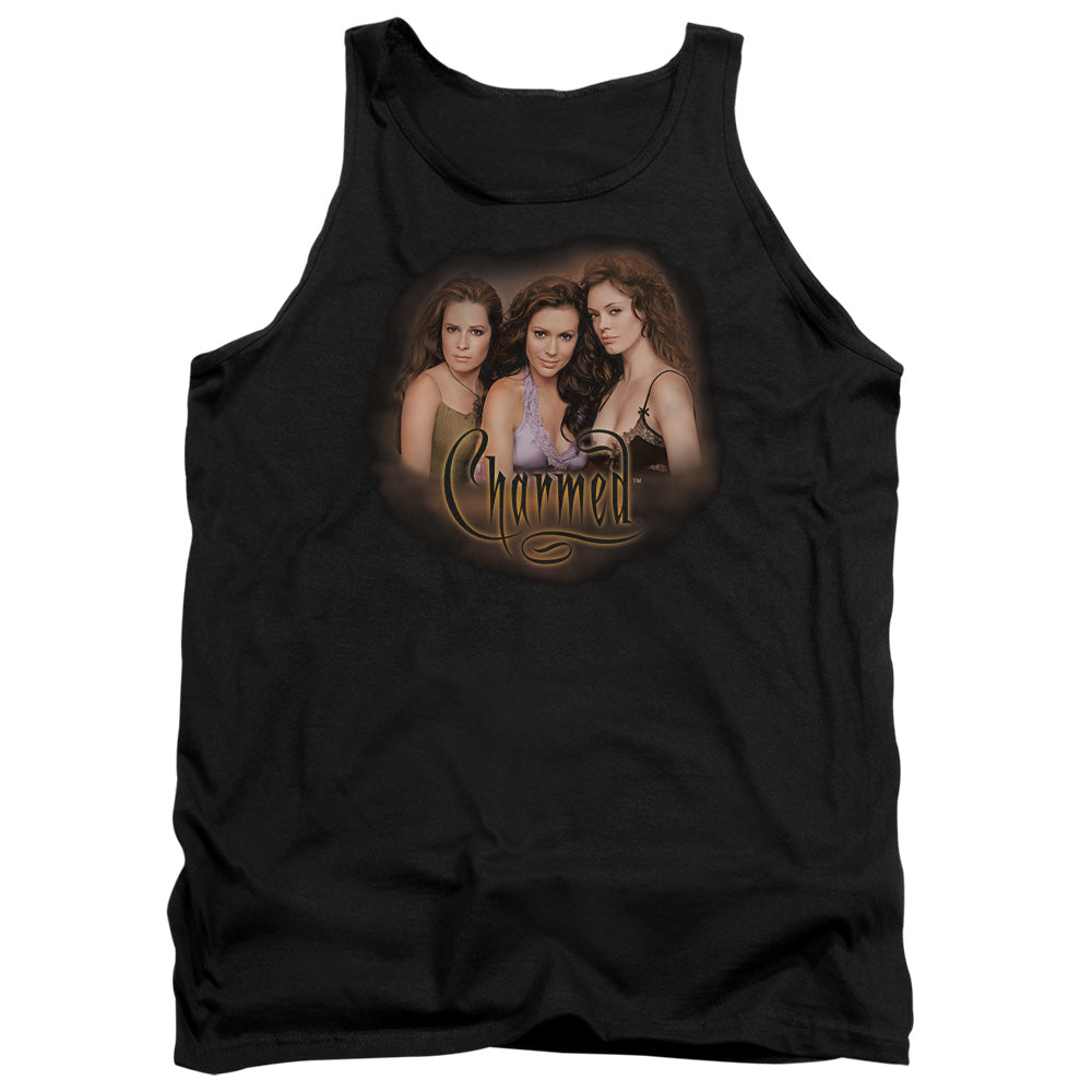 CHARMED/SMOKIN - ADULT TANK - BLACK