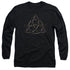 CHARMED/TRIPLE LINKED LOGO - L/S ADULT 18/1 - BLACK