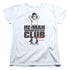 LITTLE RASCALS/CLUB PRESIDENT - S/S WOMENS TEE - WHITE