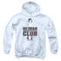 LITTLE RASCALS/CLUB PRESIDENT - YOUTH PULLOVER HOODIE - WHITE