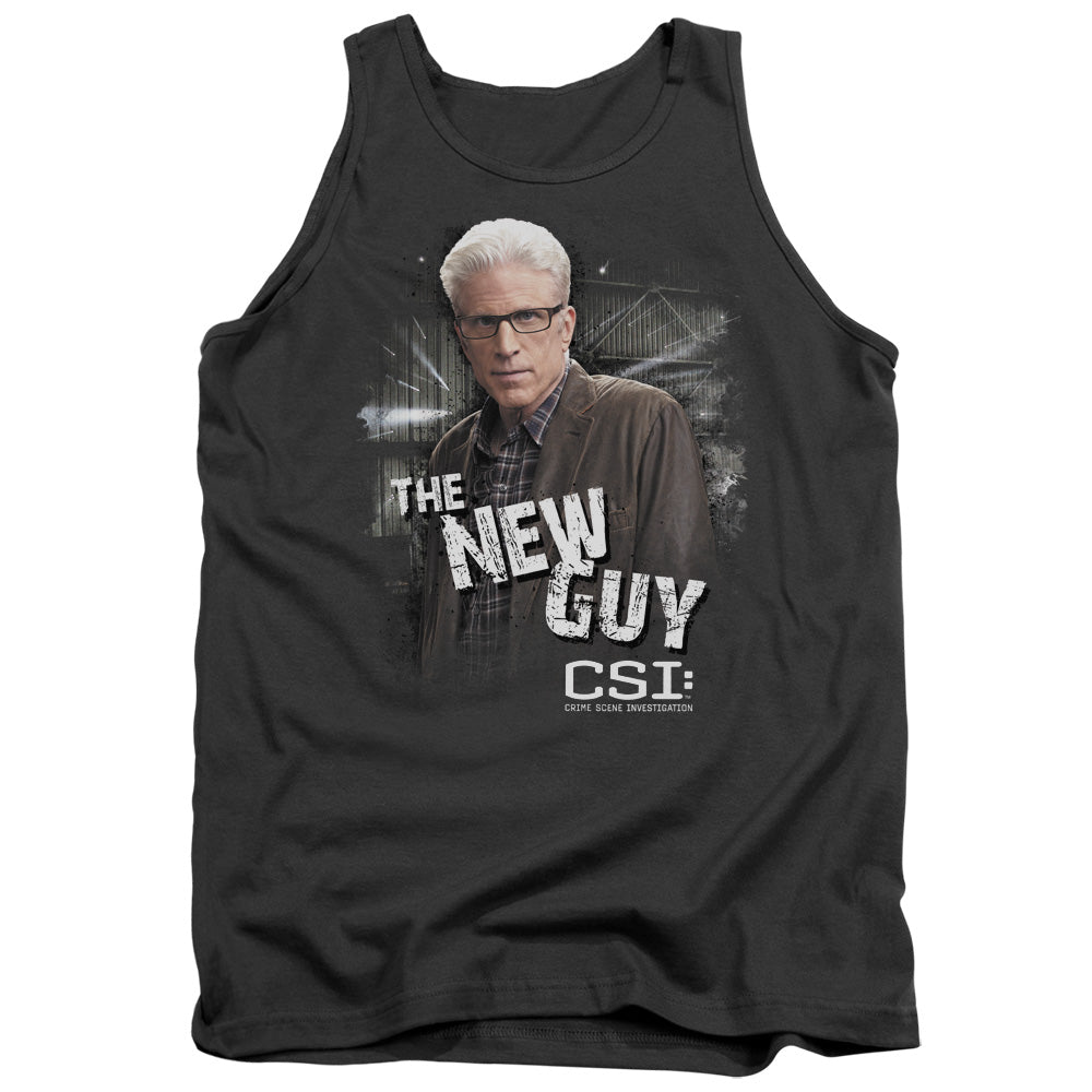 CSI/THE NEW GUY - ADULT TANK - CHARCOAL