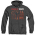 CRIMINAL MINDS/THE CREW - ADULT HEATHER HOODIE - BLACK