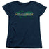 AMAZING RACE/AROUND THE WORLD - S/S WOMENS TEE - NAVY
