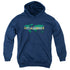 AMAZING RACE/AROUND THE WORLD - YOUTH PULLOVER HOODIE - NAVY