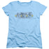 AMAZING RACE/IN THE CLOUDS - S/S WOMENS TEE - LIGHT BLUE