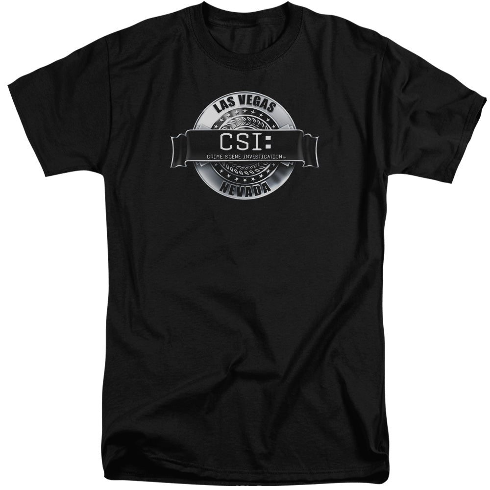 CSI/RENDERED LOGO - S/S ADULT TALL 18/1 - BLACK