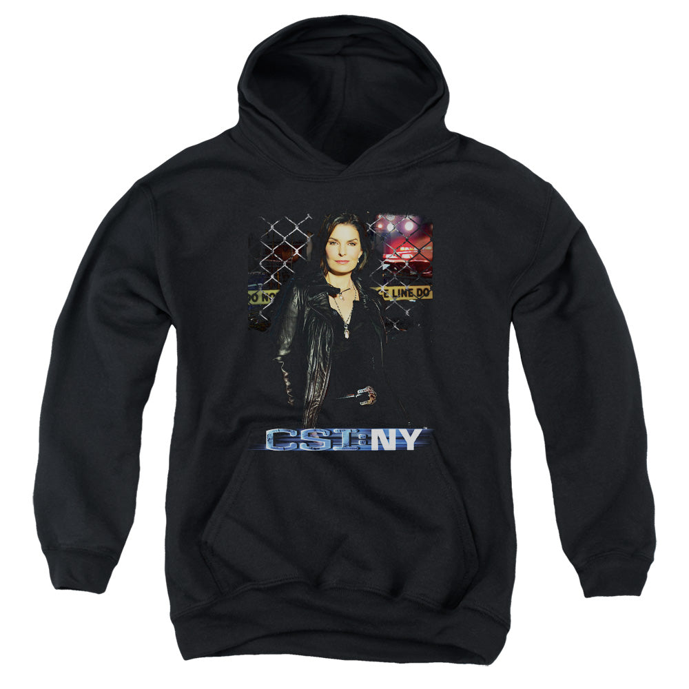 CSI NY/JO - YOUTH PULLOVER HOODIE - BLACK
