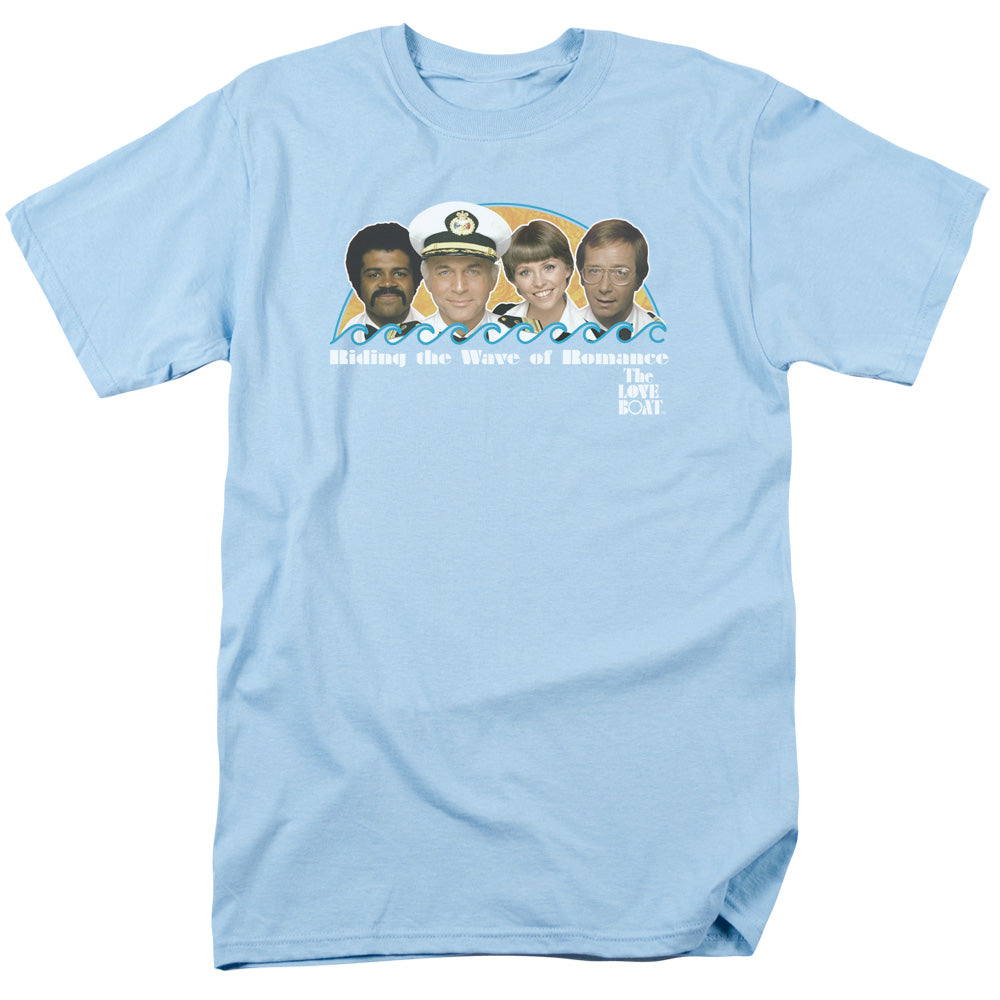 LOVE BOAT/WAVE OF ROMANCE - S/S ADULT 18/1 - LIGHT BLUE