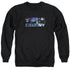 CSI NY/NEVER RESTS - ADULT CREWNECK SWEATSHIRT - BLACK
