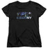 CSI NY/NEVER RESTS - S/S WOMENS TEE - BLACK