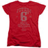 BEVERLY HILLBILLIES/MR 6TH GRADE GRAD - S/S WOMENS TEE - RED