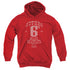 BEVERLY HILLBILLIES/MR 6TH GRADE GRAD - YOUTH PULLOVER HOODIE - RED
