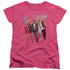 90210/WALK DOWN THE STREET - S/S WOMENS TEE - HOT PINK