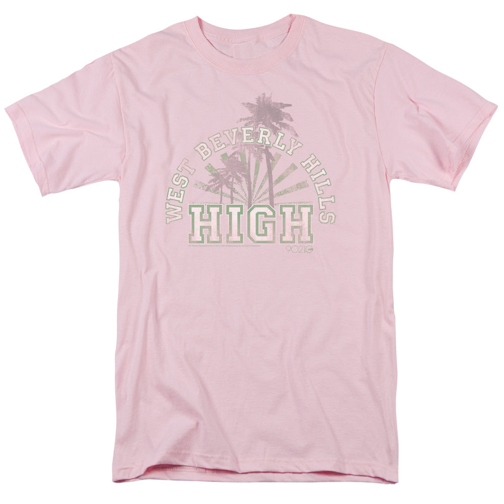 90210/WEST BEVERLY HILLS HIGH - S/S ADULT 18/1 - PINK