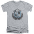 90210/WBHH - S/S ADULT V-NECK 30/1 - ATHLETIC HEATHER