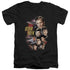 ST ORIGINAL/THE CLASSIC CREW - S/S ADULT V-NECK 30/1 - BLACK