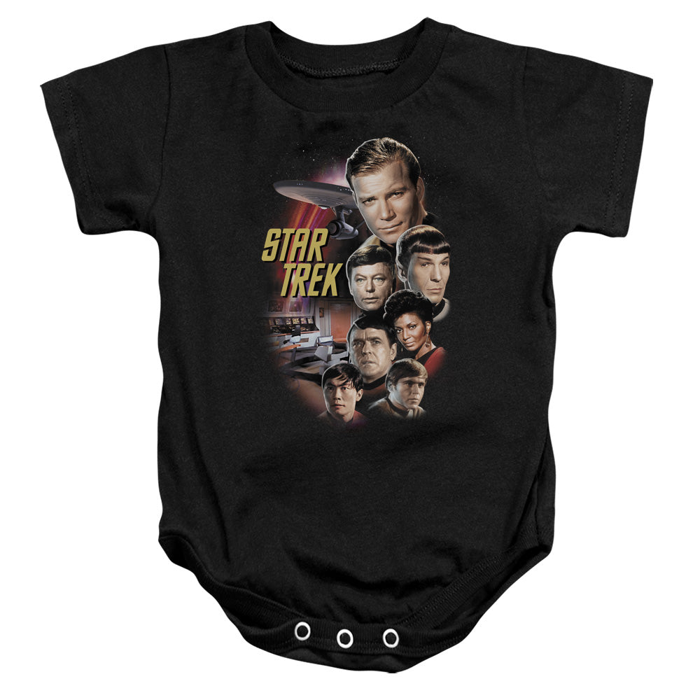 ST ORIGINAL/THE CLASSIC CREW - INFANT SNAPSUIT - BLACK