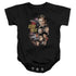 ST ORIGINAL/THE CLASSIC CREW - INFANT SNAPSUIT - BLACK