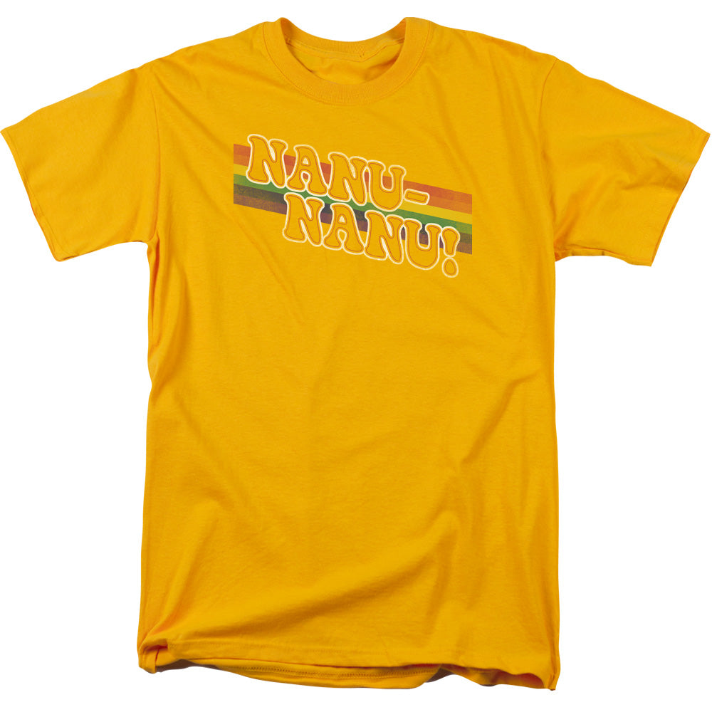 MORK & MINDY/NANU RAINBOW - S/S ADULT 18/1 - GOLD