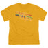 MORK & MINDY/NANU RAINBOW - S/S YOUTH 18/1 - GOLD