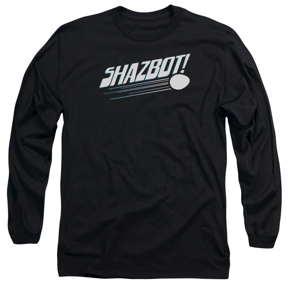 MORK & MINDY/SHAZBOT EGG - L/S ADULT 18/1 - BLACK