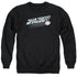 MORK & MINDY/SHAZBOT EGG - ADULT CREWNECK SWEATSHIRT - BLACK