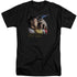 ST ORIGINAL/FORWARD TO ADVENTURE - S/S ADULT TALL 18/1 - BLACK