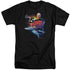STAR TREK/TNG 25 - S/S ADULT TALL 18/1 - BLACK