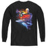 STAR TREK/TNG 25 - YOUTH LONG SLEEVE TEE - BLACK