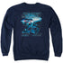 STAR TREK/ENTERPRISE 25 - ADULT CREWNECK SWEATSHIRT - NAVY