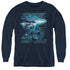 STAR TREK/ENTERPRISE 25 - YOUTH LONG SLEEVE TEE - NAVY