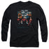 STAR TREK/25TH ANNIVERSARY CREW - L/S ADULT 18/1 - BLACK
